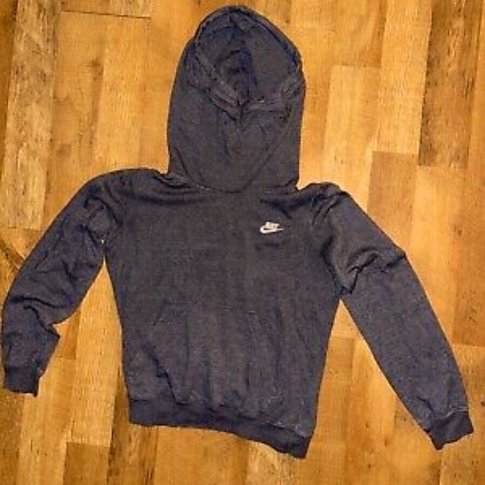 NIKE Gray Womens Hoodie Size Medium